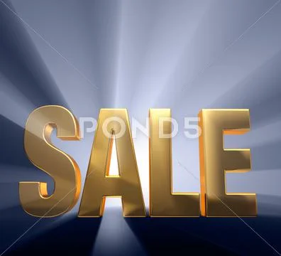 Exciting sale Stock Illustration