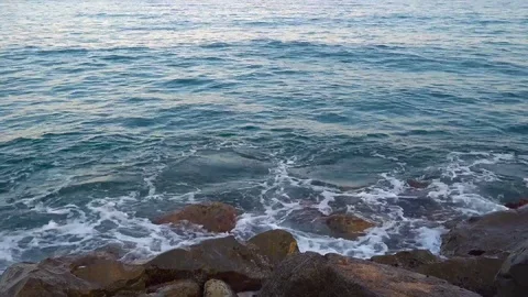 The exciting sea Stock Footage 77435013
