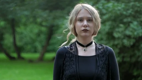 An exciting young lady. 動画素材 78240635