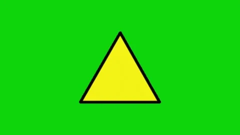Exclamation animation on green screen background Vídeo Stock 331750676