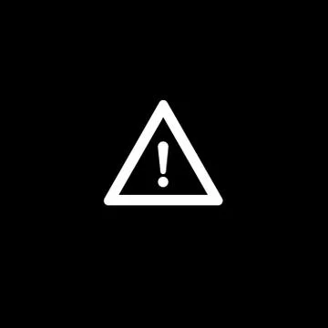 Exclamation danger sign Stock Illustration