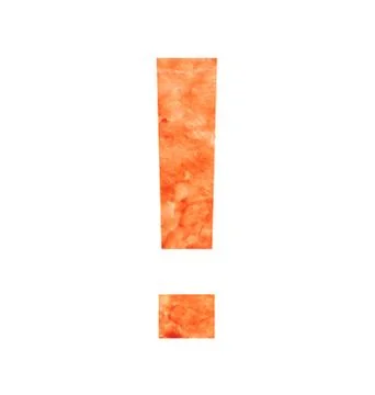 Exclamation land sign Stock Illustration