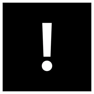 Exclamation mark, Attention sign, Caution icon, Hazard warning symbol, vector Stock Illustration