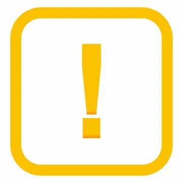 Exclamation mark, Attention sign, Caution icon, Hazard warning symbol, vector Stock Illustration