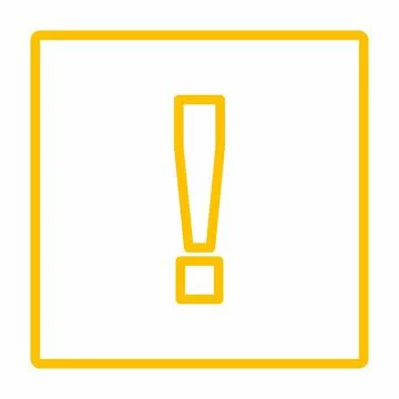 Exclamation mark, Attention sign, Caution icon, Hazard warning symbol, vector Stock Illustration