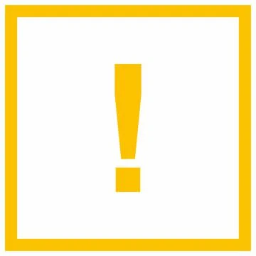 Exclamation mark, Attention sign, Caution icon, Hazard warning symbol, vector Stock Illustration