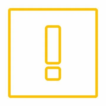 Exclamation mark, Attention sign, Caution icon, Hazard warning symbol, vector Stock Illustration