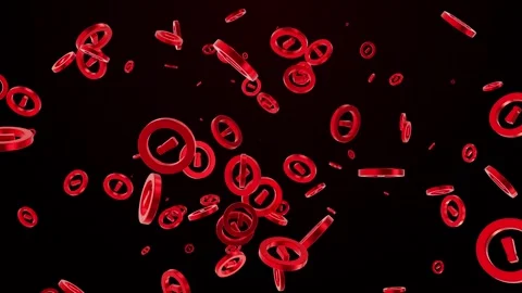Exclamation Mark Background Loops Stock Footage 343279389