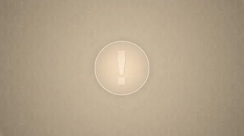 Exclamation mark 스톡 동영상 62067725