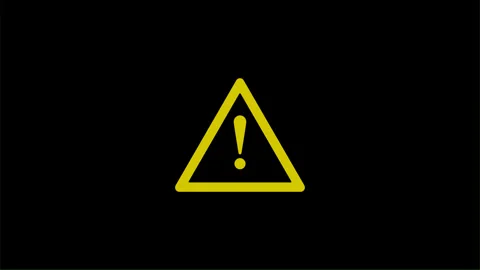 Exclamation Mark Stock Footage 277431900