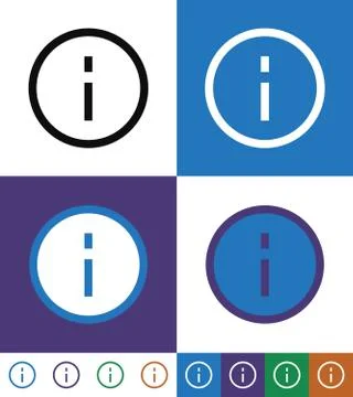 Exclamation Mark Icon Warning Sign Stock Illustration