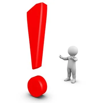 Exclamation mark Illustration