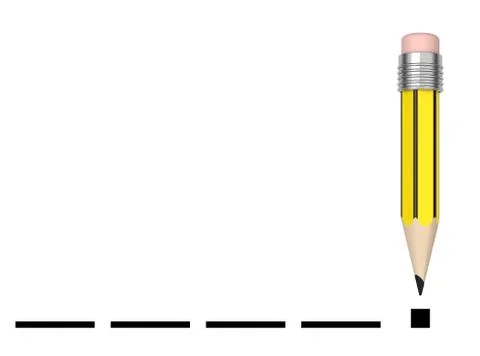 The exclamation mark Stock Illustration