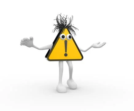 Exclamation mark Stock Illustration