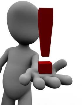 Exclamation Mark Stock Illustration