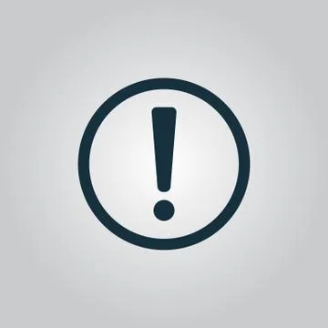 Exclamation mark Stock Illustration
