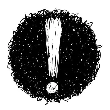 Exclamation mark Stock Illustration