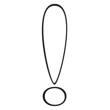 Exclamation mark Stock-Illustration