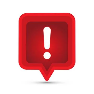 Exclamation mark Stock Illustration