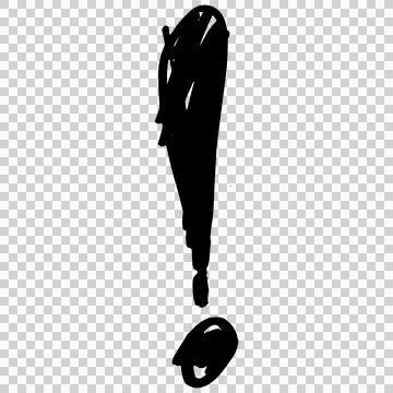 Exclamation mark Stock Illustration