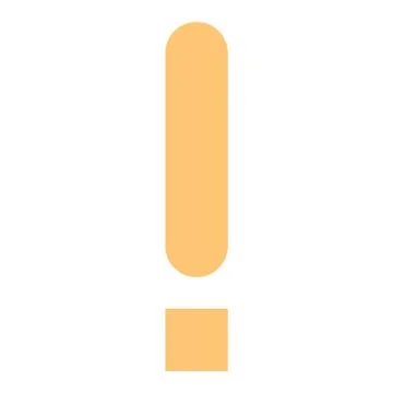 Exclamation Mark Sign Attention Icon Иллюстрация