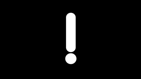Exclamation mark. Signs from sand. Stock-Footage 69167188
