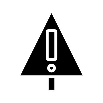 Exclamation mark in triangle. Concept of warning, danger, and caution. Stock-Illustration