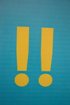 Exclamation Foto stock