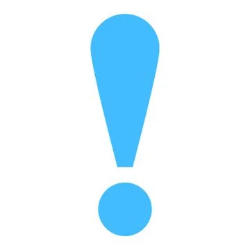 Exclamation Point Sign Danger Icon Illustrazione stock