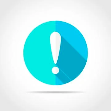 Exclamation point. Vector illustration. Stock Illustration