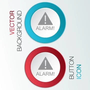 Exclamation sign icon 库存插图