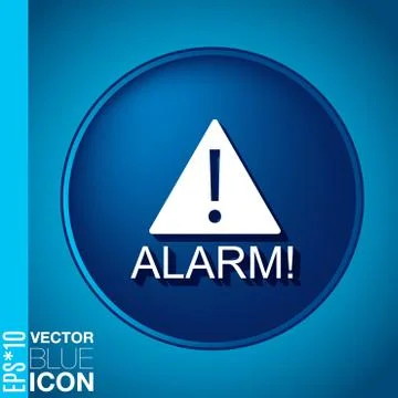 Exclamation sign icon Stock Illustration