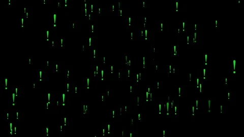 Exclamatory background animated video Stock Footage 294531888
