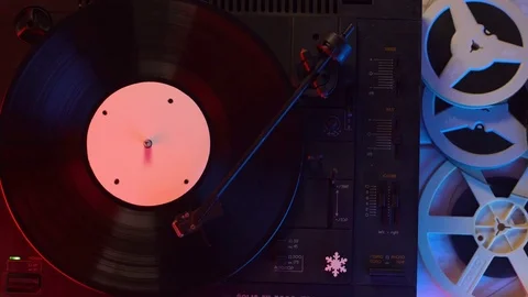 Exclusion of music player Stock-Footage 85351233