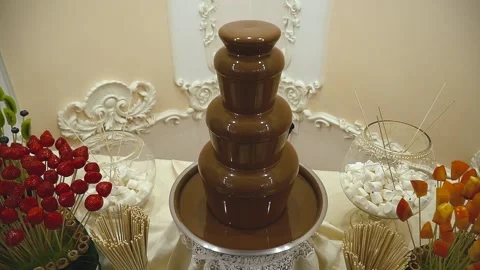 Exclusive candy bar at the wedding Video stock 86604216