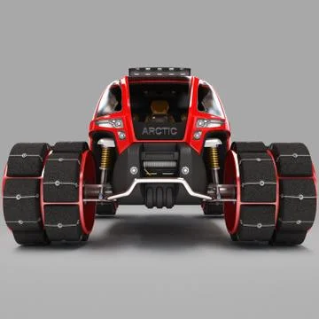 Exclusive design of a multi-purpose off-road cross-country vehicle for use in Stock Illustration