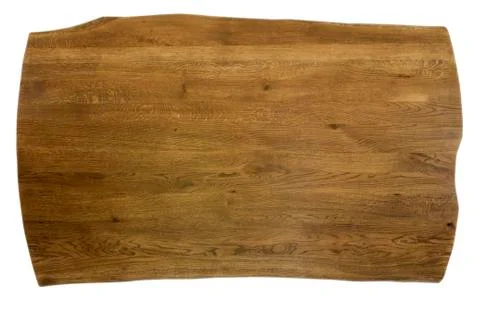 Exclusive home table, solid wood slab, wood texture background. Foto stock