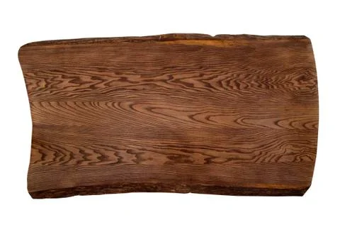 Exclusive home table, solid wood slab, wood texture background. Foto stock