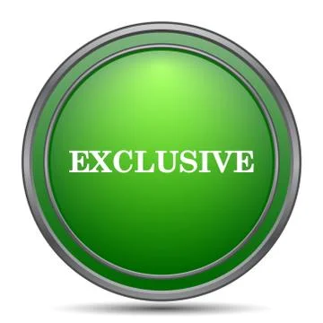 Exclusive icon. Internet button on white background.. Stock Illustration
