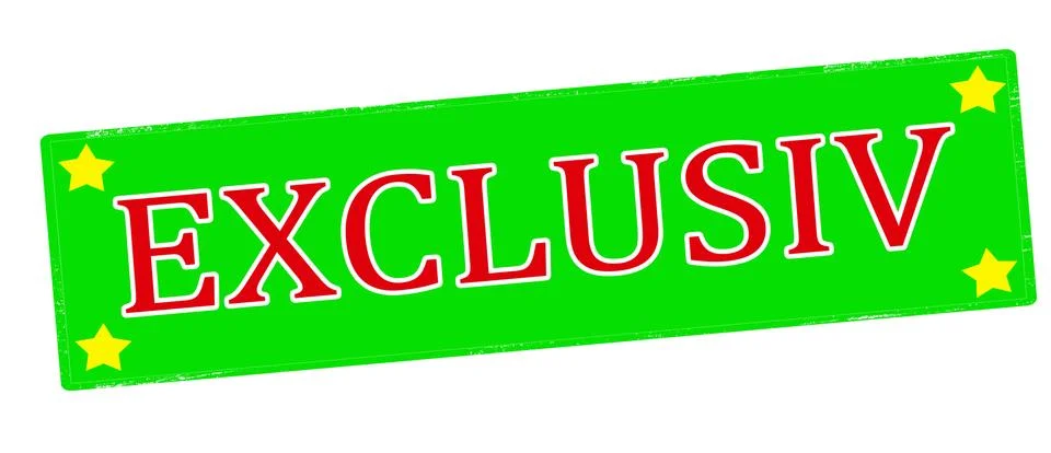 Exclusive Illustrazione stock