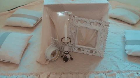 Exclusive Interior of Room Slow Motion Video stock 68670192