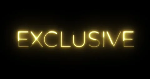 Exclusive neon text animation Stock-Footage 287405143