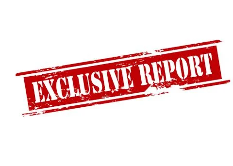 Exclusive report Stock Illustration