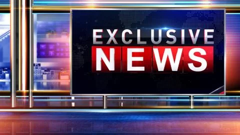 Exclusive Virtual studio Illustrazione stock