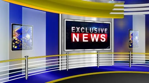 Exclusive  Virtual studio Illustrazione stock