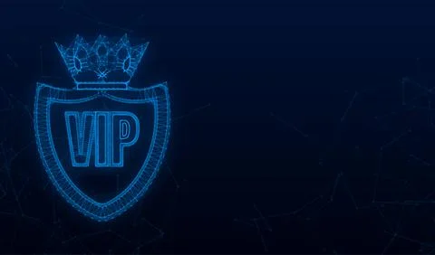 Exclusivity, the label VIP, Very important person. Vector stock illustration Illustrazione stock