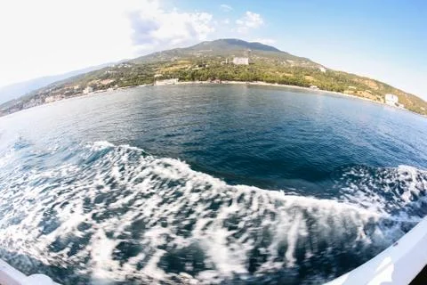 Excursion along the coast. Stock Photos