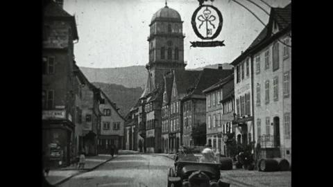 Excursion in Alsace Stock Footage 83626357
