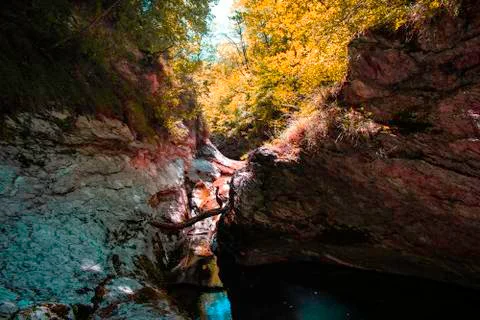 Excursion in the gorges of the rio garrafo Photos