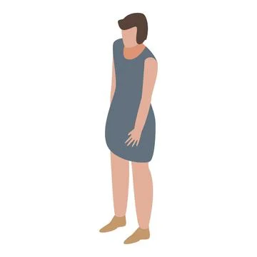 Excursion guide icon, isometric style Stock Illustration